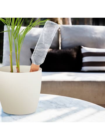 relaxdays 4x Tonkegel in Terrakotta - (H)19 cm