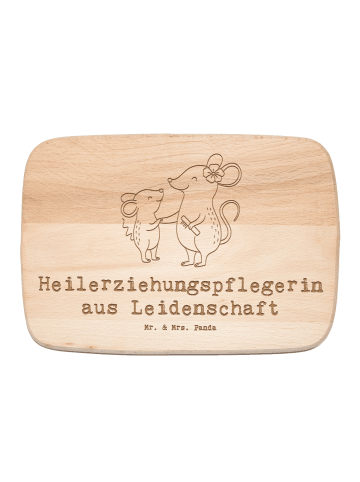 Mr. & Mrs. Panda Holzbrett Heilerziehungspflegerin Leidenschaft ... in Transparent