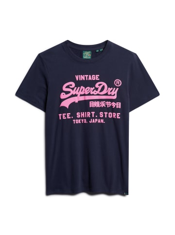 Superdry T-Shirt in Dunkelblau