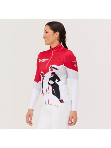Krimson Klover Baselayer Back Country Top in racing red