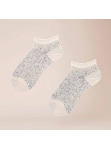 Kunert Sneakersocken Allover Essential gemustert in holiday-greige