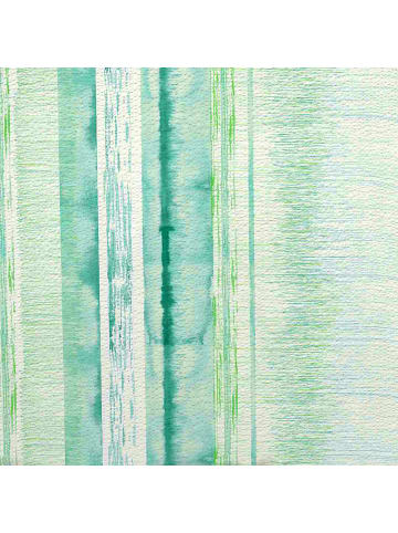 JACK 2 tlg. Seersucker Bettwäsche 135x200cm Green Flow in Aqua