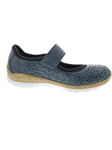 rieker Ballerina Blau
