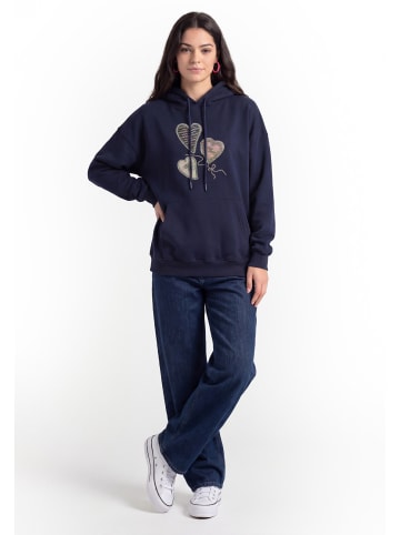 myMo Women Hoodie in Navy