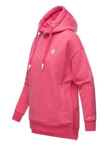 Navahoo Kapuzensweatshirt Silberengelchen in Pink