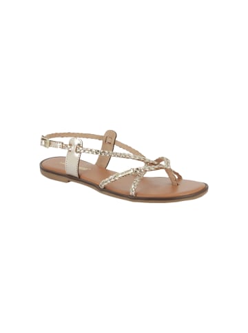 Les Tropéziennes par M Belarbi Halfonzo Ledersandalen Gold