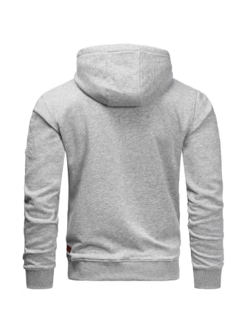 Alessandro Salvarini Hoodie AS-194 in Hellgrau