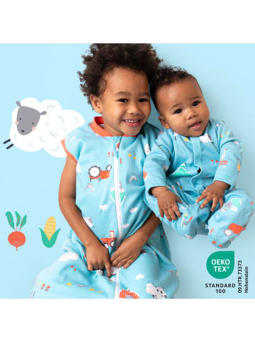 Schlummersack Bio Babyschlafsack, 1.0 TOG in Blau