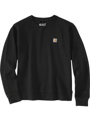 CARHARTT  Pullover "French Terry 106179" in Schwarz