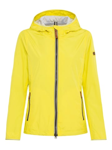 Camel Active Funktioneller Windbreaker aus recyceltem Polyester in Gelb