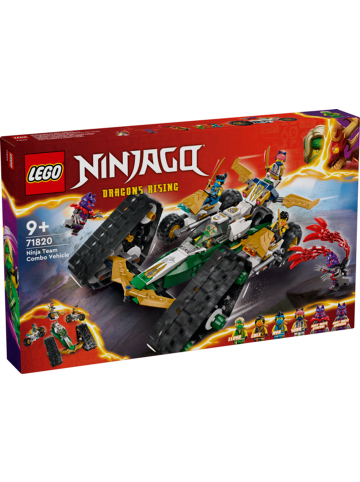 LEGO NINJAGO® Kombi-Raupe des Ninja-Teams in Mehrfarbig ab 9 Jahre