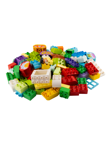 LEGO DUPLO® Bausteine Bunt Gemischt 80x Teile - ab 18 Monaten in multicolored