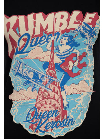 Queen Kerosin Queen Kerosin T-Shirt Rumble Queen in schwarz