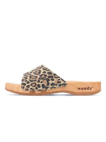 Woody Sandale in braun