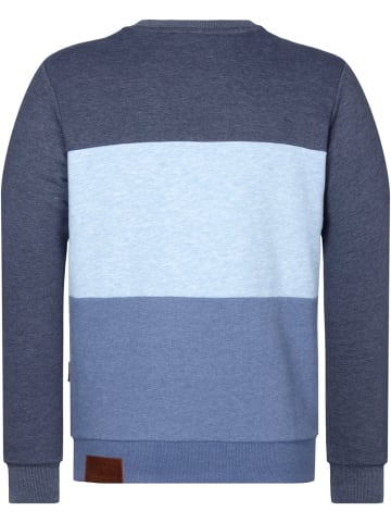 naketano Pullover "Ich trage Mantel" in Blau