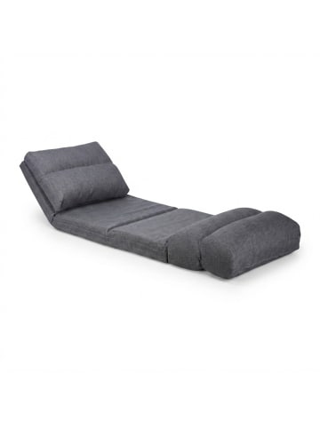 relaxdays Relaxliege in Grau (L)194 cm
