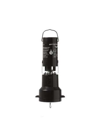 SATISFIRE Discokugel 20cm mit Batteriemotor Spiegelkugel Party Set in silber