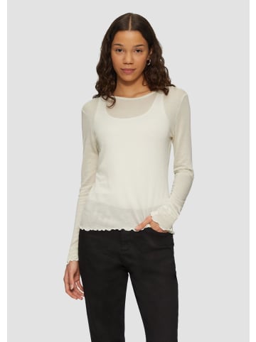 QS T-Shirt  in  0510_beige