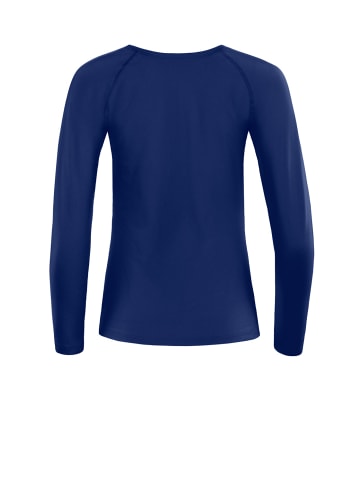 Winshape Functional Light and Soft Long Sleeve Top AET118LS in dark blue