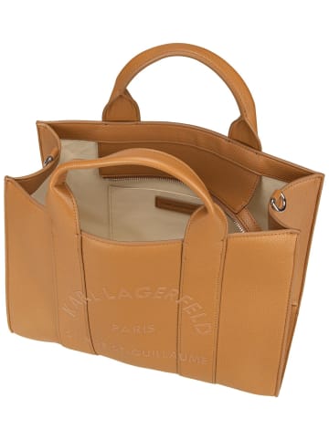 Karl Lagerfeld Handtasche K/RSG Pebble Square Med Tote in Caramel