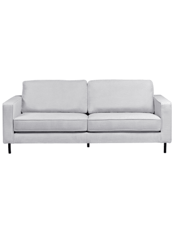 Beliani 3-Sitzer Sofa SAVALEN in Grau/Schwarz - (W) 204 x (H) 87 x (L) 91 cm