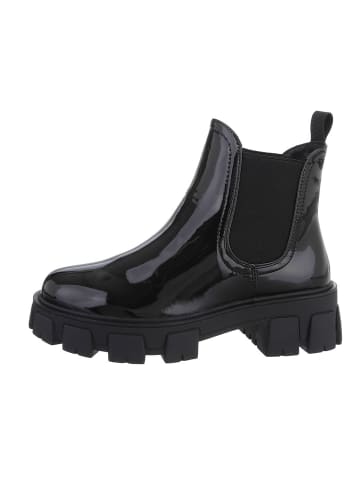 Ital-Design Stiefelette in Schwarz