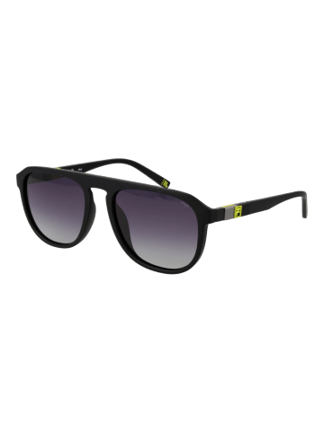 Fila Unisex Sonnenbrille Flieger Schwarz