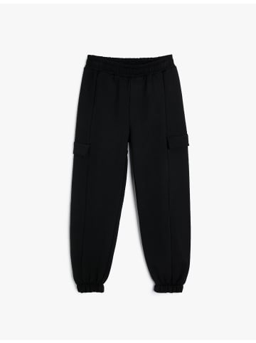 KOTON Sweathose in Schwarz