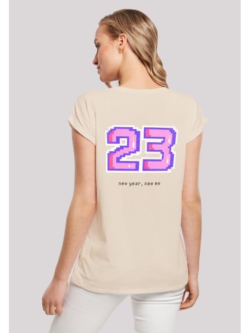F4NT4STIC T-Shirt SIlvester Party Happy People Only in Whitesand