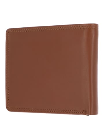 Golden Head Polo Geldbörse RFID Schutz Leder 11 cm cognac