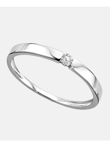 Diamant L'éternel Solitär-Ring aus 375 Weißgold mit Diamant