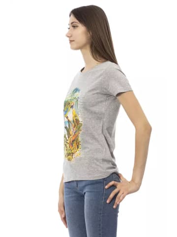 Trussardi Action Grau Baumwolle Damen T-Shirt