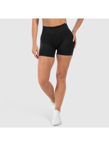 SMILODOX Shorts Kalea Seamless Scrunch in Acid Schwarz