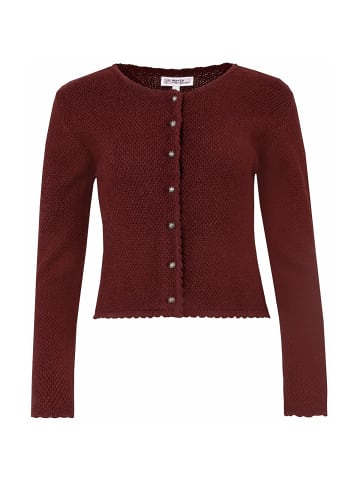 MarJo Strickjacke VILSECK in mahagoni