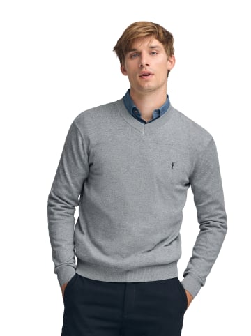 Polo Club Pullover in Grau zwingen