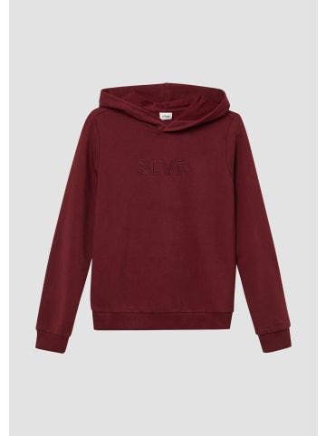 s.Oliver Sweatshirt in 3900_bordeaux