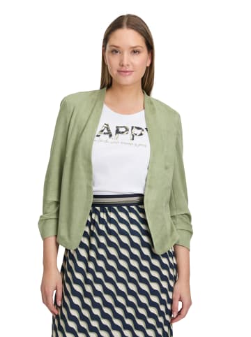 Betty Barclay Blazer-Jacke mit 3/4 Arm in Oil Green