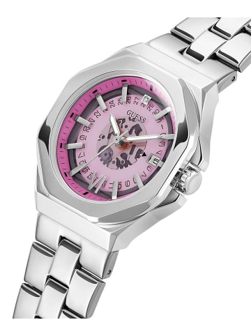 Guess Analoguhr für Damen in silber