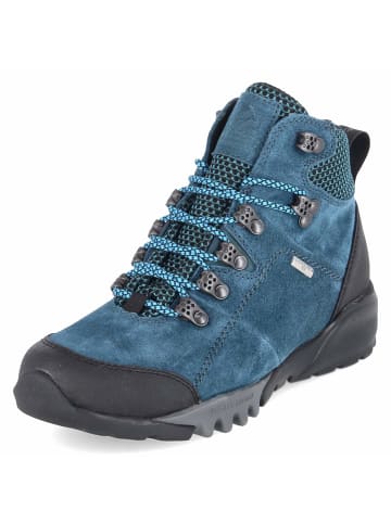 WALDLÄUFER orthopädischer Stiefel mit Kaltfutter in blau