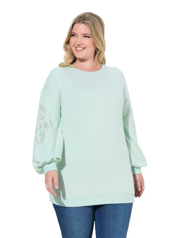 MIAMODA Sweatshirt in helles jadegrün