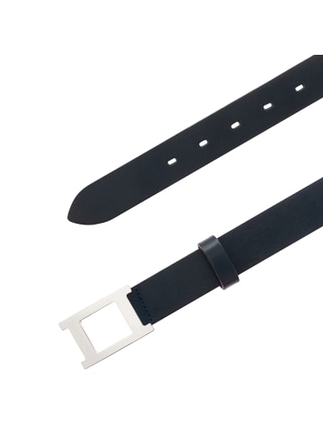 Vanzetti Gürtel Leder navy