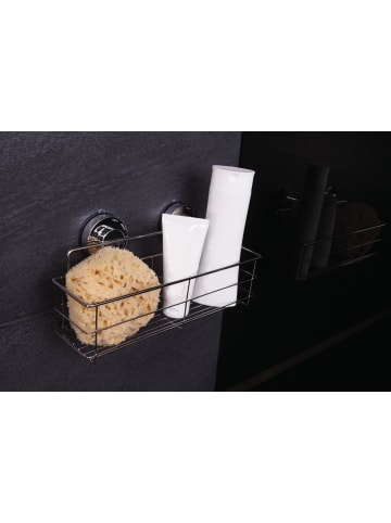 RIDDER Duschablage VacuumCap Bea chrom ca. 250 x 95 x 142 mm chrom