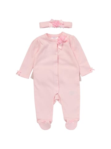 Rock a Bye Baby Boutique Babysets Schleife in rosa/pink