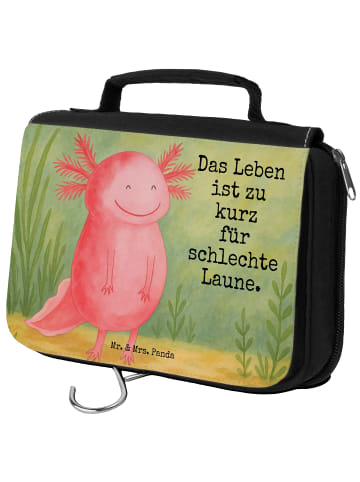 Mr. & Mrs. Panda NeZeichenssaire Axolotl Glücklich Design mit Spruch in Weiß