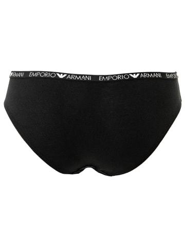 Emporio Armani Slip 2er Pack in Schwarz/Weiß