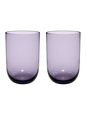 like. by Villeroy & Boch 2er Set Longdrinkbecher Like Glass 385 ml in Lavender