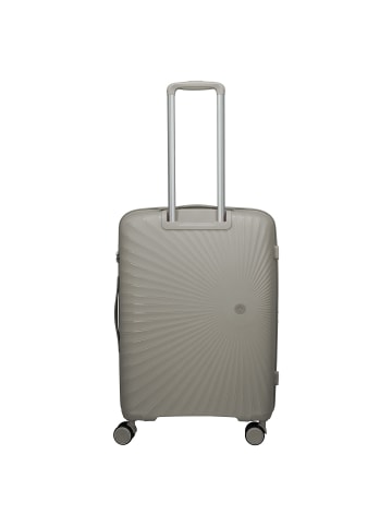 travelite Tamaris x Travelite Voyaage 4 Rollen Trolley M 76 cm mit Dehnfalte in sand