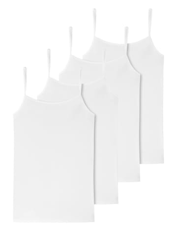Schiesser Spaghettitop 95/5 Organic Cotton in Weiß