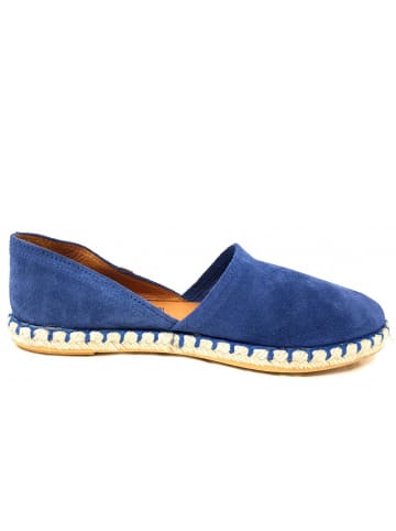 Verbenas Slipper Carmen in Blau
