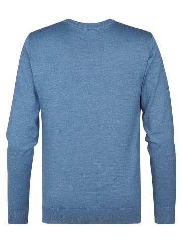 Petrol Industries Feinstrickpullover Steamboat in Blau